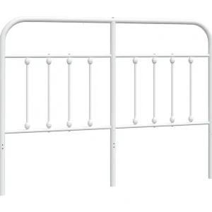 Vervangend hoofdbord metaal wit 140 cm Vervangend hoofdbord metaal wit 140 cm