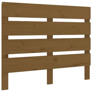 Hoofdbord 100x3x80 cm massief grenenhout honingbruin Hoofdbord 100x3x80 cm massief grenenhout honingbruin