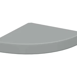 Hoekschap zwevend 25x25x3,8 cm MDF grijs Hoekschap zwevend 25x25x3,8 cm MDF grijs
