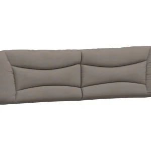 Hoofdbordkussen "Hvar" 200 cm stof taupe Hoofdbordkussen "Hvar" 200 cm stof taupe