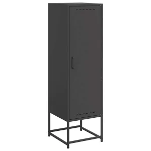 Hoge kast 36x39x123 cm staal zwart Hoge kast 36x39x123 cm staal zwart