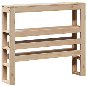 Hoofdbord met schappen 90 cm massief grenenhout Hoofdbord met schappen 90 cm massief grenenhout