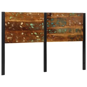Hoofdeinde 160 cm massief gerecycled en ijzer Hoofdeinde 160 cm massief gerecycled en ijzer