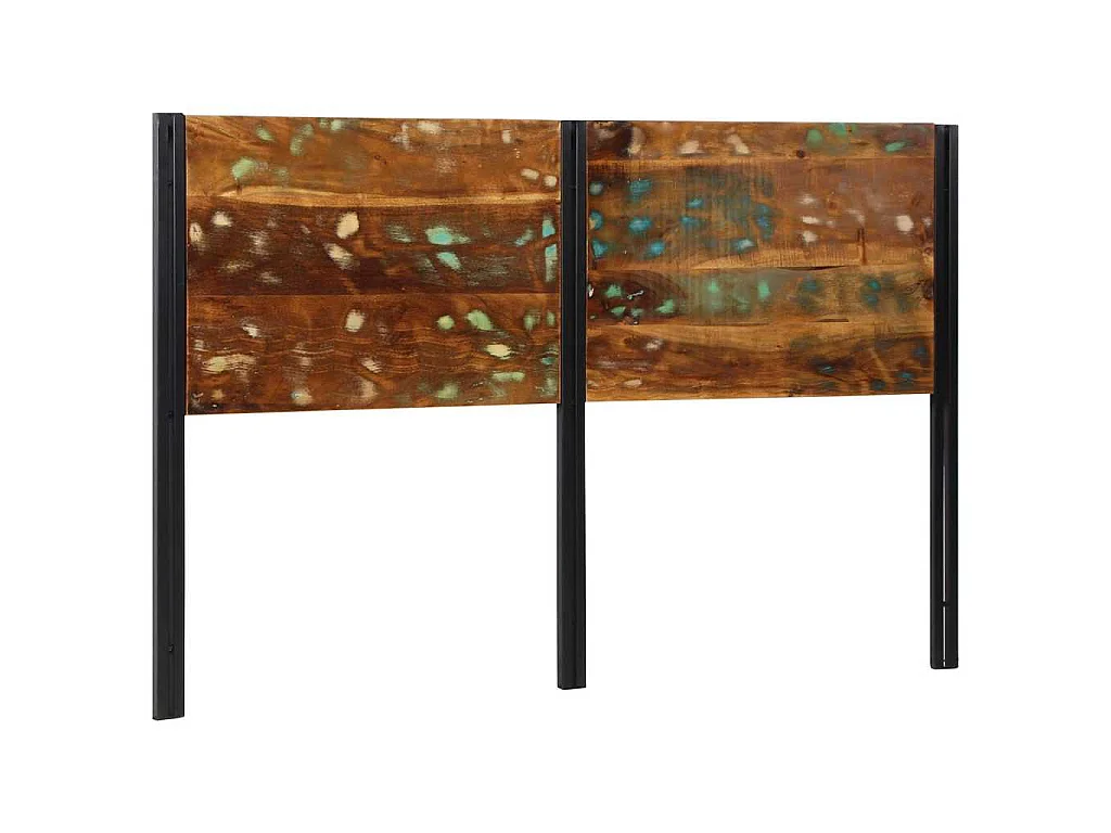 Hoofdeinde 160 cm massief gerecycled en ijzer