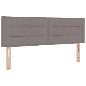 Hoofdbord Taupe 144 cm Stof Hoofdbord Taupe 144 cm Stof
