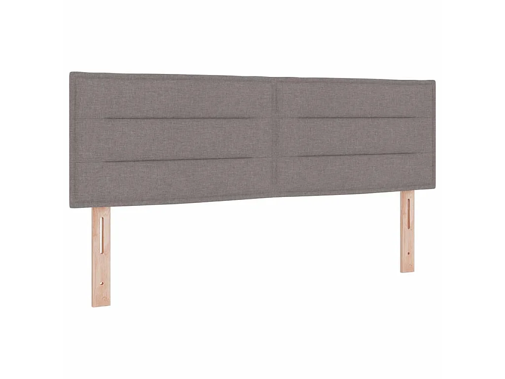 Hoofdbord Taupe 144 cm Stof