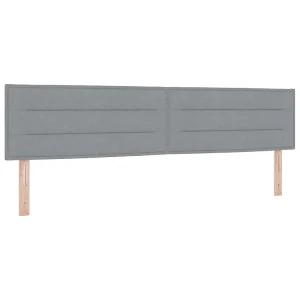Hoofdbord Lichtgrijs 200 cm Stof Hoofdbord Lichtgrijs 200 cm Stof