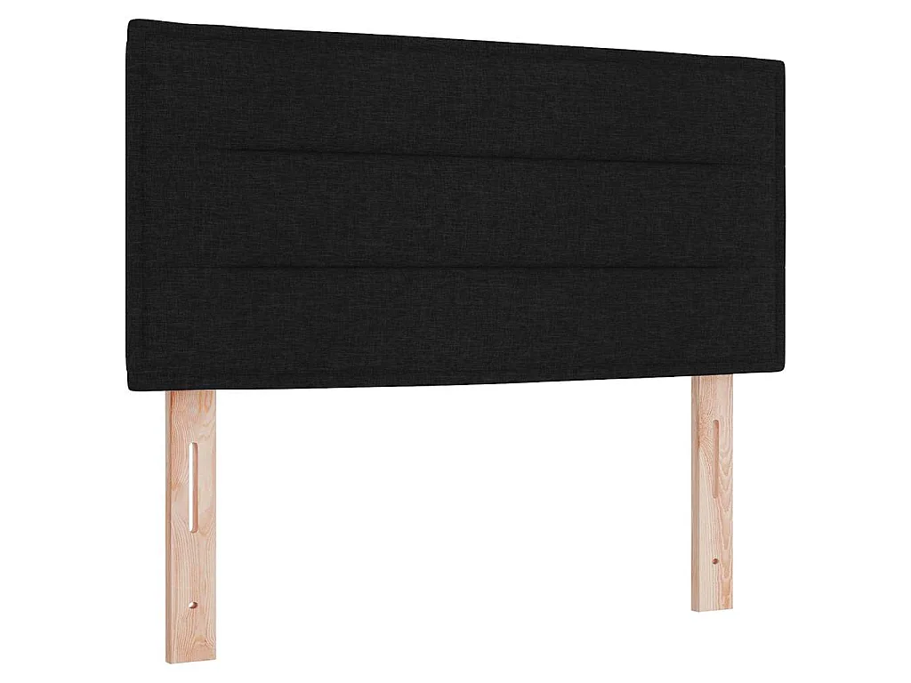 Hoofdbord Zwart 90 cm Stof