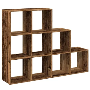 Kamerscherm / boekenkast 137,5x29x103,5 cm hout oud hout Kamerscherm / boekenkast 137,5x29x103,5 cm hout oud hout