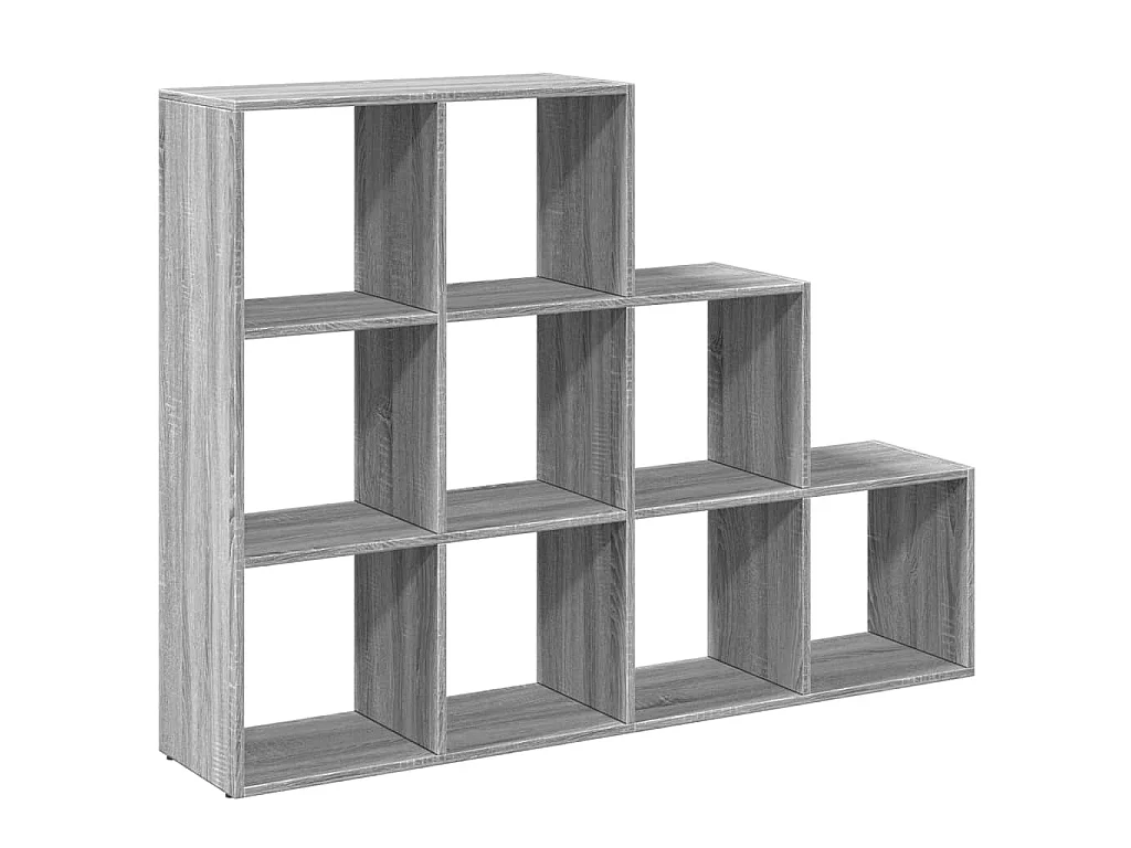 Kamerscherm / boekenkast 137,5x29x103,5 cm hout grijs sonoma