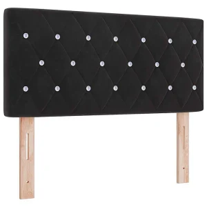 Hoofdbord Zwart 100 cm Fluweel Hoofdbord Zwart 100 cm Fluweel