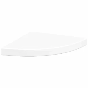 Zwevende hoekplank wit 35x35x3,8 cm MDF Zwevende hoekplank wit 35x35x3,8 cm MDF