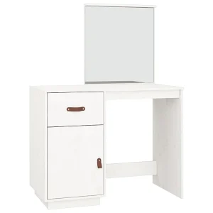 Kaptafel 95x50x134 cm massief grenenhout wit Kaptafel 95x50x134 cm massief grenenhout wit