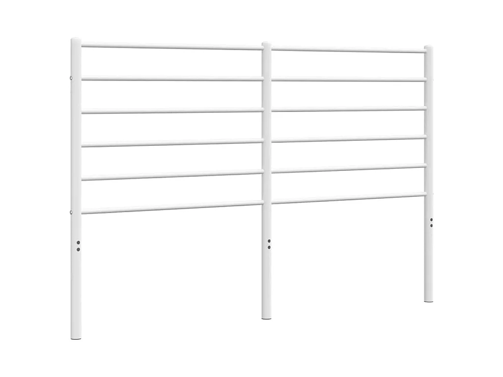 Vervangend hoofdbord metaal wit 160 cm