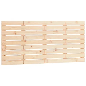 Hoofdbord wandmontage 126x3x63 cm massief grenenhout Hoofdbord wandmontage 126x3x63 cm massief grenenhout