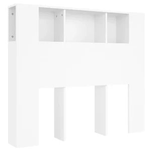 Hoofdbordkast wit 120×18,5×102,5 cm Hoofdbordkast wit 120×18,5×102,5 cm