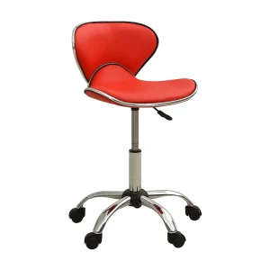 Kantoorstoel kunstleer rood Kantoorstoel kunstleer rood