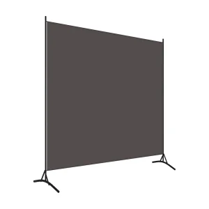 Kamerscherm met 1 paneel 175×180 cm antraciet Kamerscherm met 1 paneel 175×180 cm antraciet