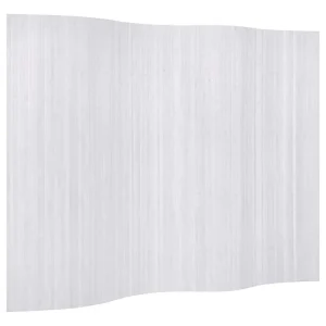 Kamerscherm 250×165 cm bamboe wit Kamerscherm 250×165 cm bamboe wit