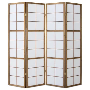 Kamerscheider 176×2,2×175 cm bruin Shoji Kamerscheider 176×2,2×175 cm bruin Shoji