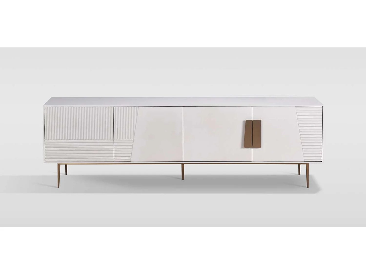 Kast 200x60x40 cm wit Stilig ST101A