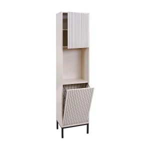 Hoge kast MCW-O42, Houtlook beige Hoge kast MCW-O42, Houtlook beige