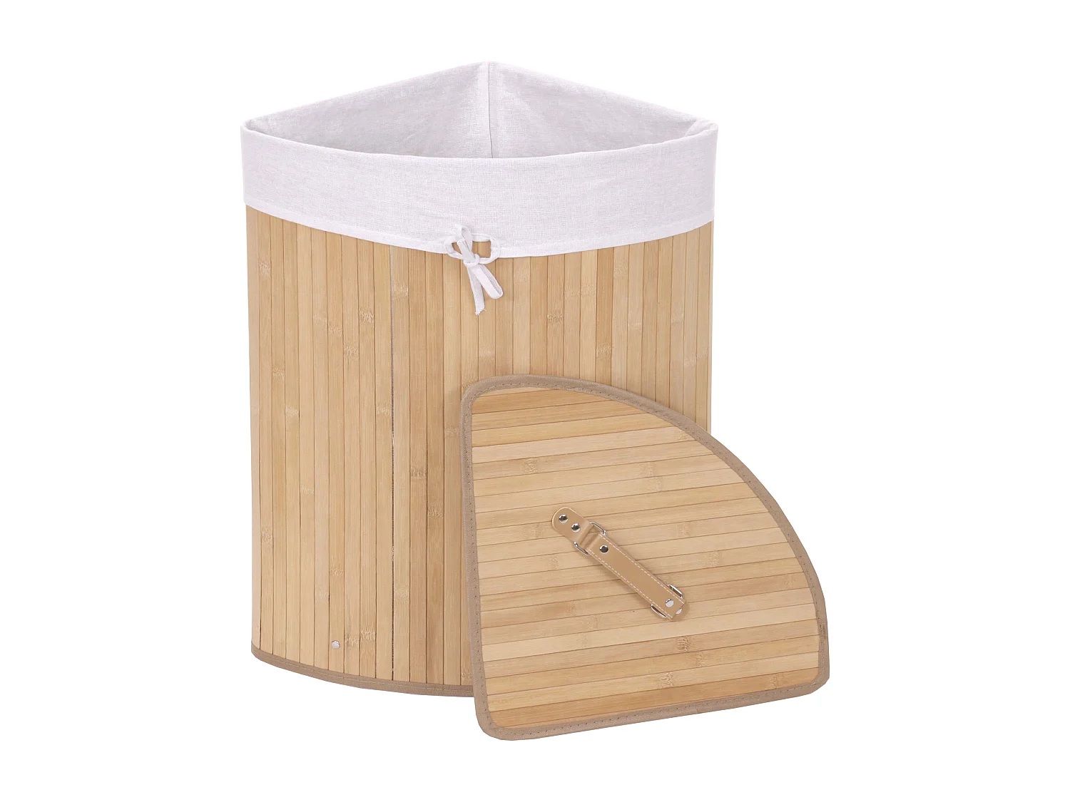 Hoekwasmand MCW-C21, naturel gekleurd