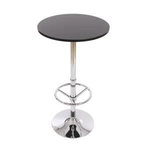 Hoge tafel Bilbao voetensteun, zwart Hoge tafel Bilbao voetensteun, zwart