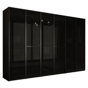 Kast: Grafietzwart / Antizonwerend glas, 300 x 200 x 51 cm Kast: Grafietzwart / Antizonwerend glas, 300 x 200 x 51 cm