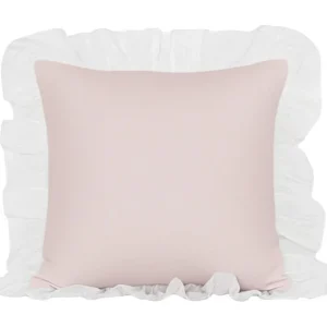 Katoenen roze kussenhoes 40×40 cm Katoenen roze kussenhoes 40×40 cm