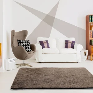 Hoogpolig tapijt – shaggy glad – minkkleur – 60×100 cm – ALPACA Hoogpolig tapijt – shaggy glad – minkkleur – 60×100 cm – ALPACA
