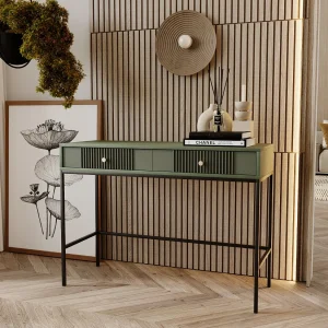 Kaptafel Iseo 2L Smoke green / zwart goud Kaptafel Iseo 2L Smoke green / zwart goud