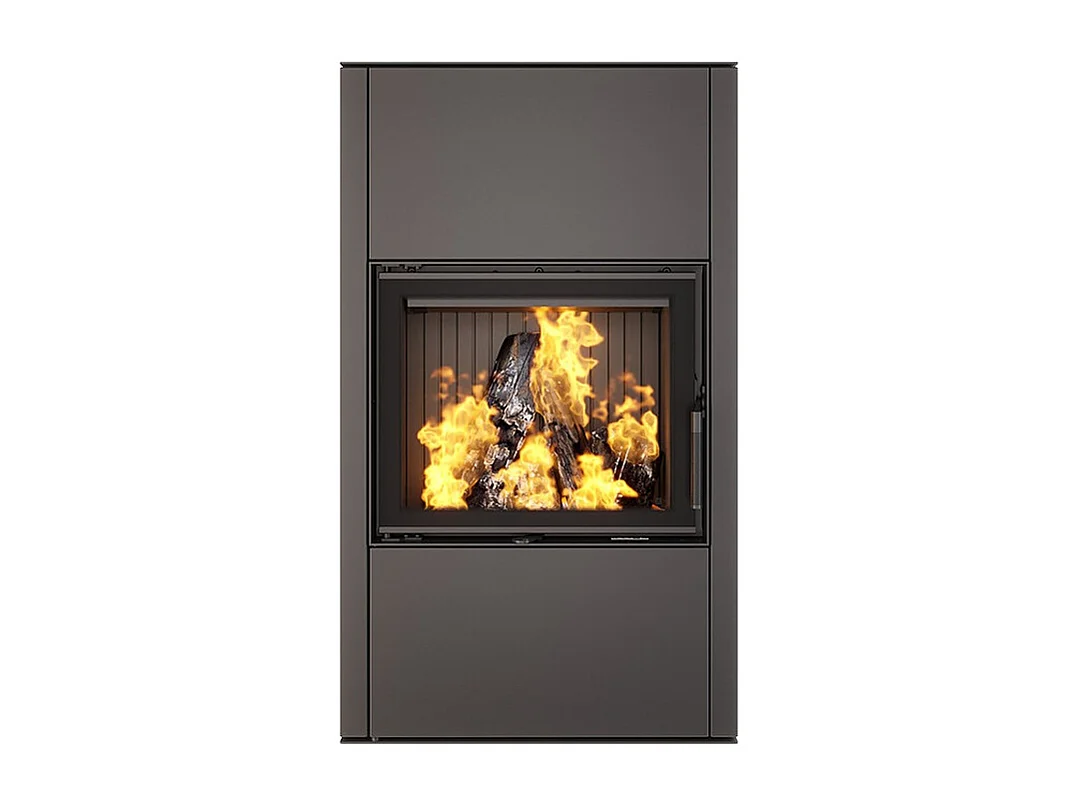 Houtgestookte openhaardkachel - Vatra Nera XXL 60x50 ECO