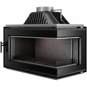 Houtkachel-inzetstuk met rechteropening – W16 (13,5 kW) ECO ZWART Houtkachel-inzetstuk met rechteropening – W16 (13,5 kW) ECO ZWART