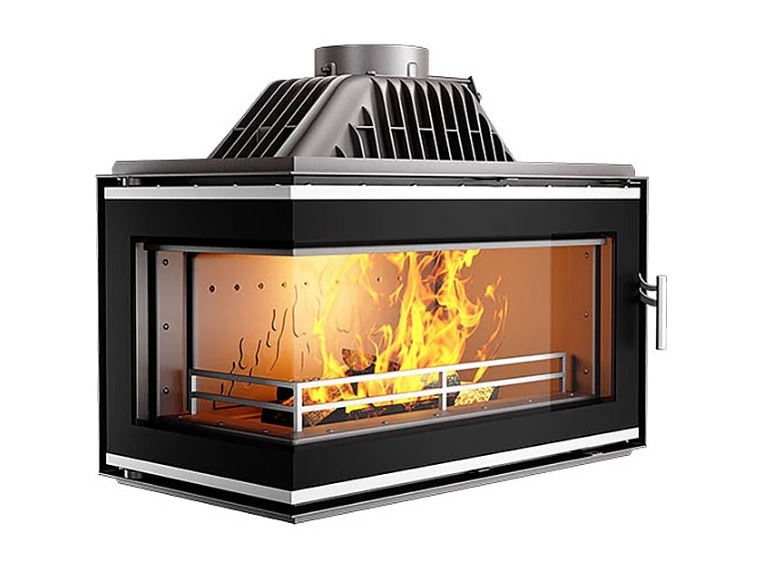 Houtkachel-inbouwmodel met opening links - W16 (13,5 kW) ECO