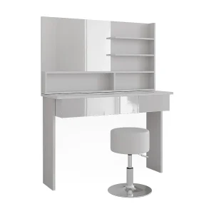 Kaptafel wit 120x40x83.5 azur Kaptafel wit 120x40x83.5 azur