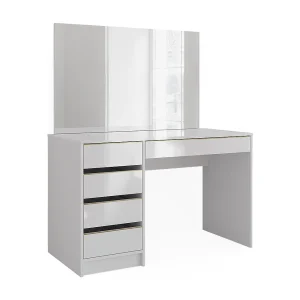Kaptafel wit/goud 120x55x75 sherry