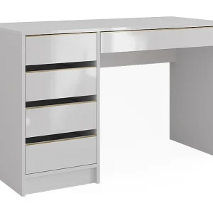 Kaptafel wit/goud 55x120x75 sherry