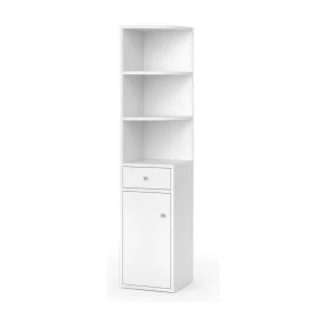 Hoekrek wit 30x30x135.5 larry Hoekrek wit 30x30x135.5 larry