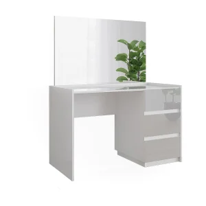 Kaptafel wit hoogglans 120x60x78.6 marla Kaptafel wit hoogglans 120x60x78.6 marla