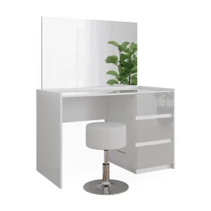 Kaptafel wit hoogglans 120x60x78.6 marla Kaptafel wit hoogglans 120x60x78.6 marla