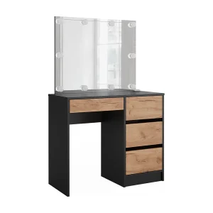 Kaptafel antraciet/gouden eik 90x40x75 sherry Kaptafel antraciet/gouden eik 90x40x75 sherry