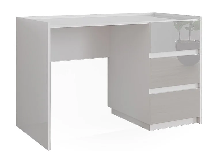 Kaptafel wit hoogglans 120x60x78.6 marla