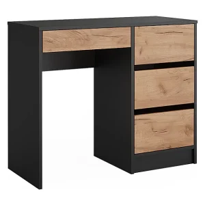 Kaptafel antraciet/gouden eik 90x40x75 sherry Kaptafel antraciet/gouden eik 90x40x75 sherry