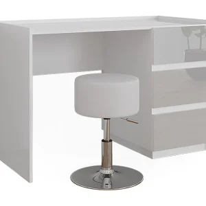 Kaptafel wit hoogglans 120x60x78.6 marla Kaptafel wit hoogglans 120x60x78.6 marla