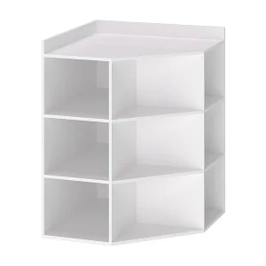 Hoekrek wit 60x60x80 elina Hoekrek wit 60x60x80 elina