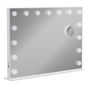 Kaptafel spiegel wit 58x10x47 greta Kaptafel spiegel wit 58x10x47 greta
