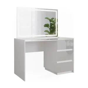 Kaptafel wit hoogglans 120x60x78.6 marla Kaptafel wit hoogglans 120x60x78.6 marla