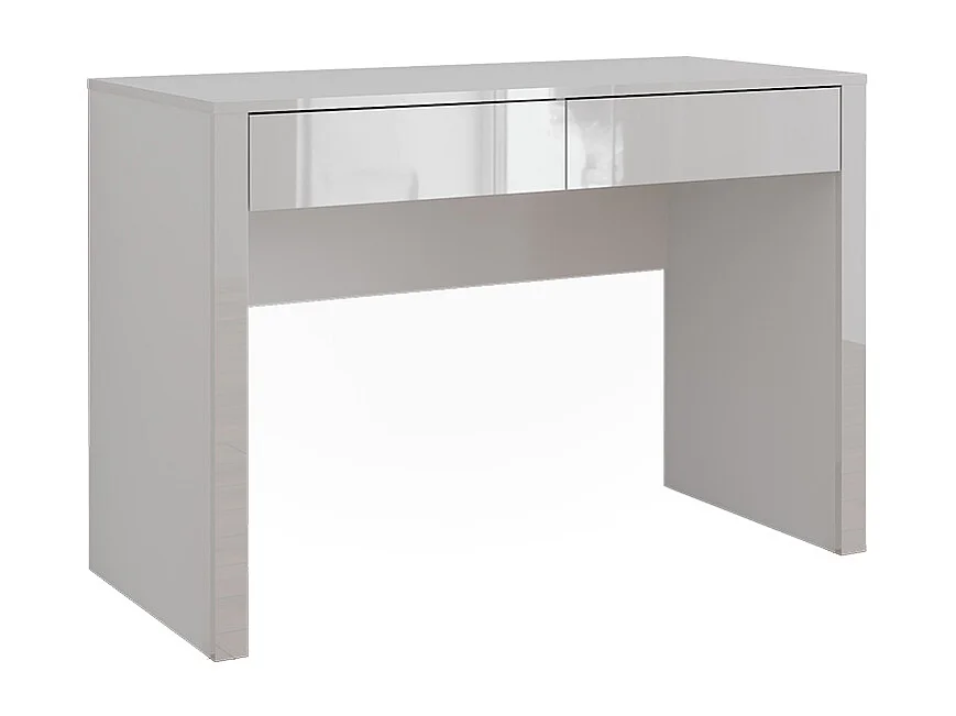 Kaptafel wit hoogglans/wit 110x50x75.5 annabelle