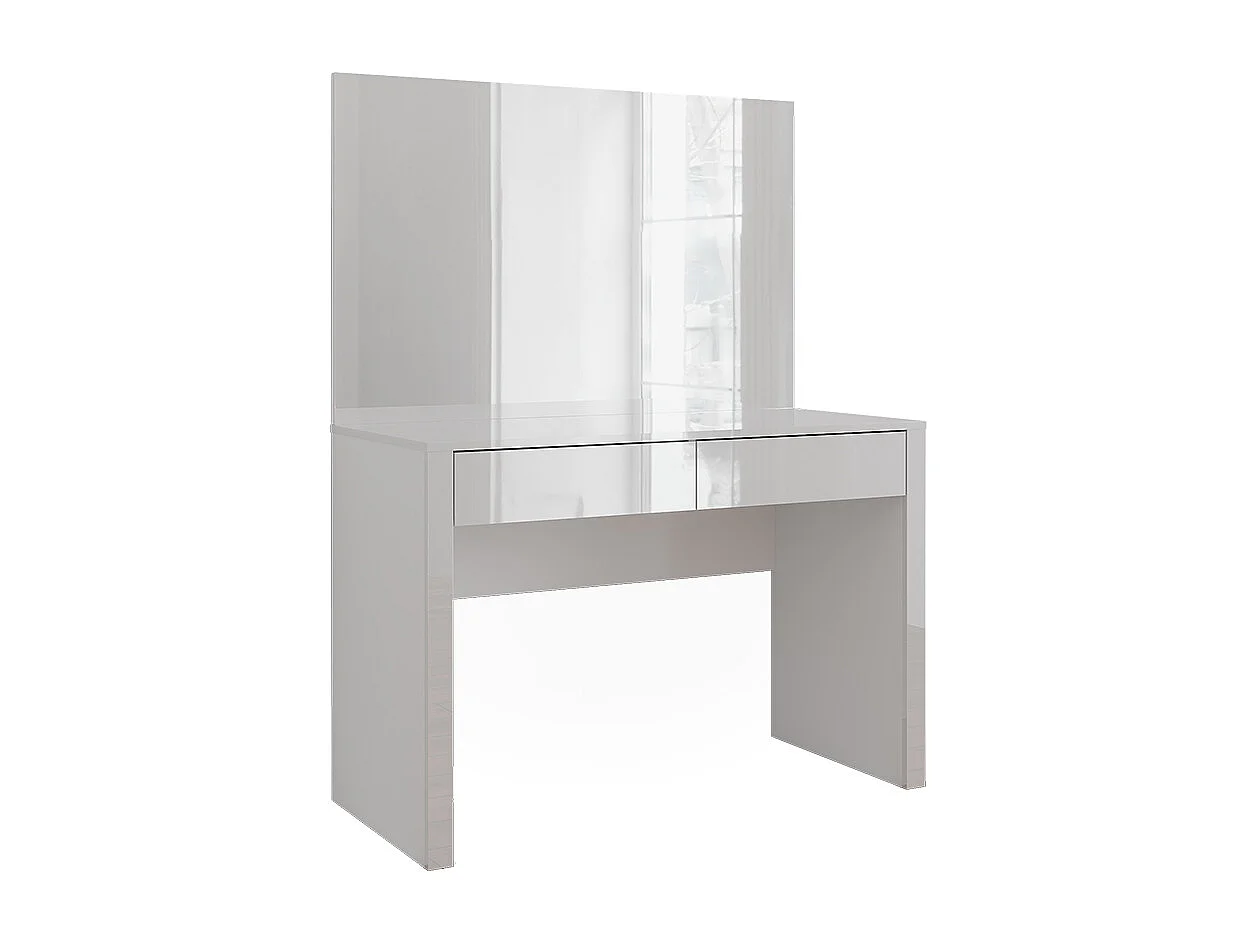Kaptafel wit hoogglans/wit 110x50x75.5 annabelle